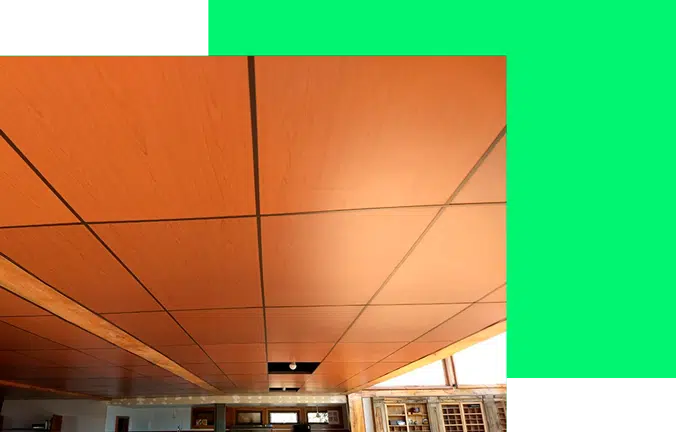 Cielo Americano Tipo Madera